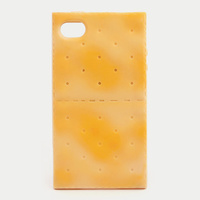Силиконовый чехол для iPhone 4 Крекер (с запахом печенья)